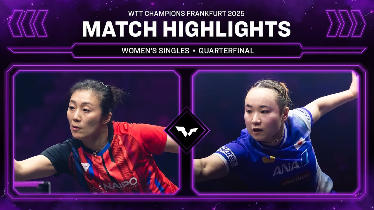Ying Han vs Mima Ito | WS QF | #WTTFrankfurt 2025