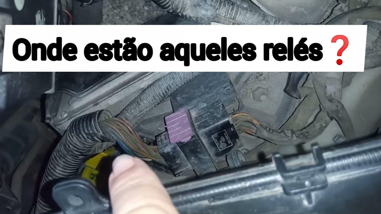 Dica➡Onde ficam os relés do ar-condicionado  e da ventoinha 1° e 2° estágio do Ford fiesta rocam❓