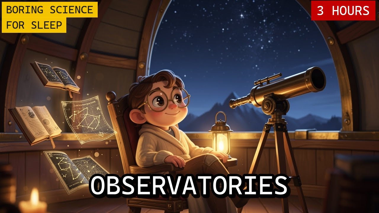 Boring Astronomy History For Sleep | 3 Hours of Mountaintop Observatories