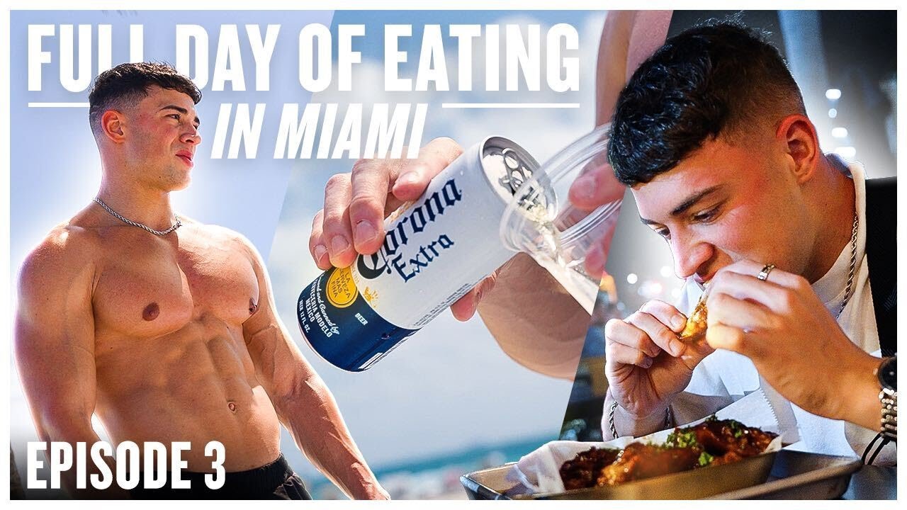 FULL DAY OF EATING // MIAMI EDITION EPISODE 3