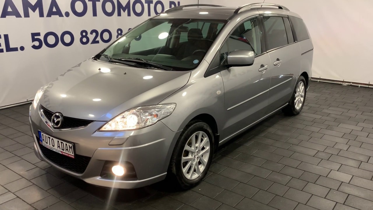 Mazda 5 2.0 benzyna 2009r 7 osób piękna