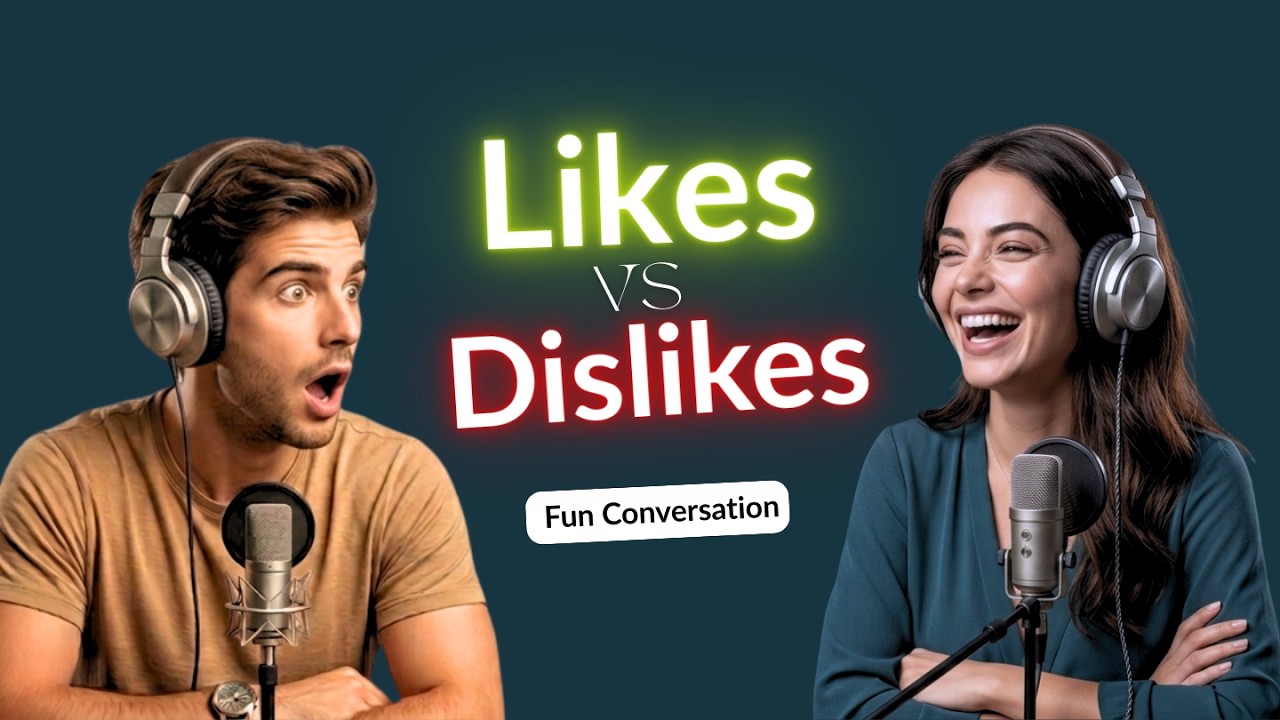 Do You Like Pizza? 🍕 | Learn to Talk About Likes & Dislikes in English (Easy Conversation)