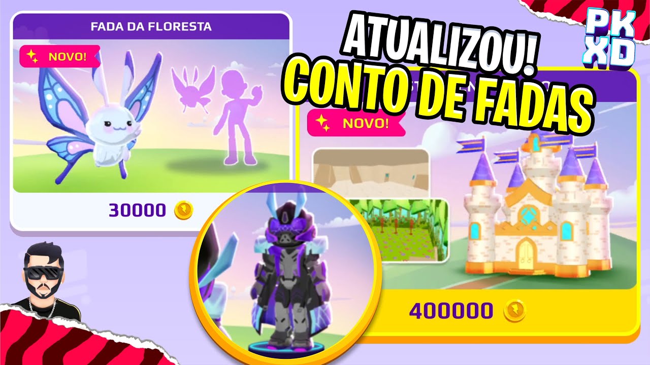 PK XD ATUALIZOU! CONTO DE FADAS CASA CASTELO POR MOEDAS e MUITOS ITENS TESTEI TUDO