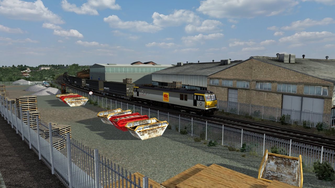 (DPS-FP04_06) 4B52 - 17:38 DOLLANDS MOOR TO WEMBLEY EUR FRT OPS