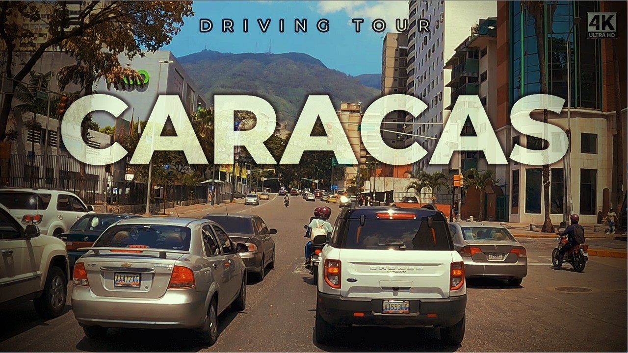 🇻🇪 | Caracas en Movimiento: De Ciudad Universitaria a La Florida con Vistas al Ávila | DRIVING | 4K.