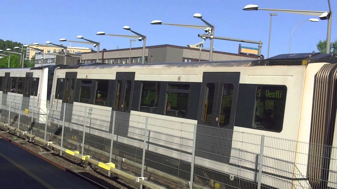 Episode 25 - Ammerud station (line 5) Oslo metro / T-banen