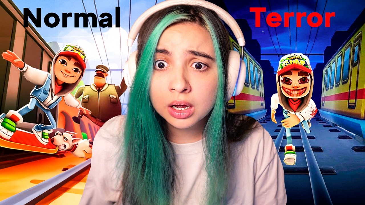 ACHEI QUE ERA UM SUBWAY SURFERS NORMAL MAS É DE TERROR...