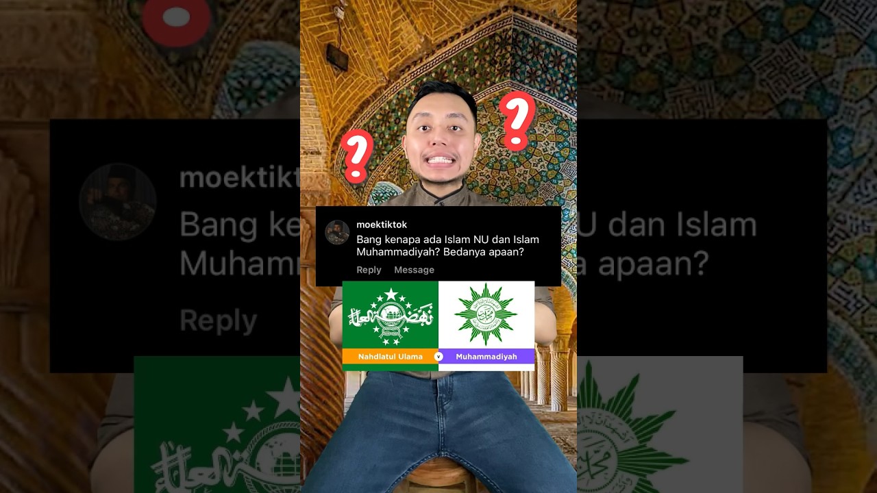 Apa bedanya Islam NU dan Islam Muhammadiyah?? Kamu ikut yang mana? #shorts