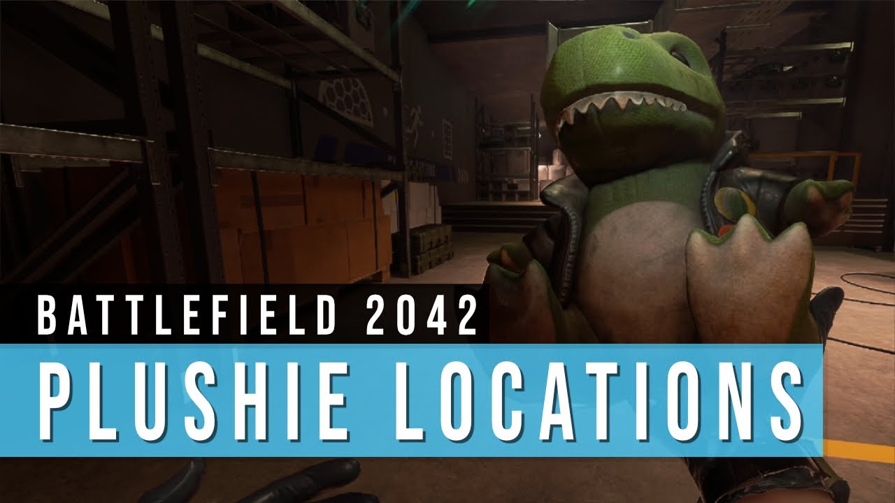 All Plushie Spawn Locations Found So Far! Battlefield 2042 Easter Egg