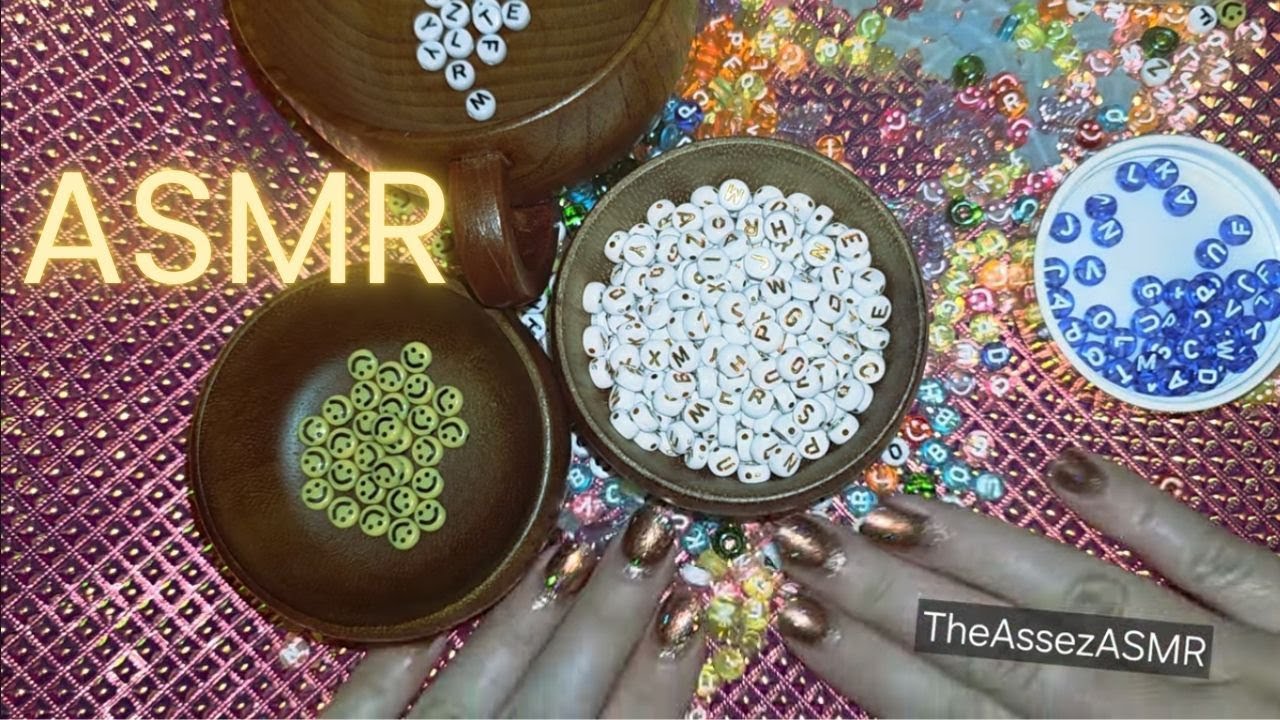 Sorting Out Beads ASMR | How Fast Would You Sort These Out? | The Assez ASMR