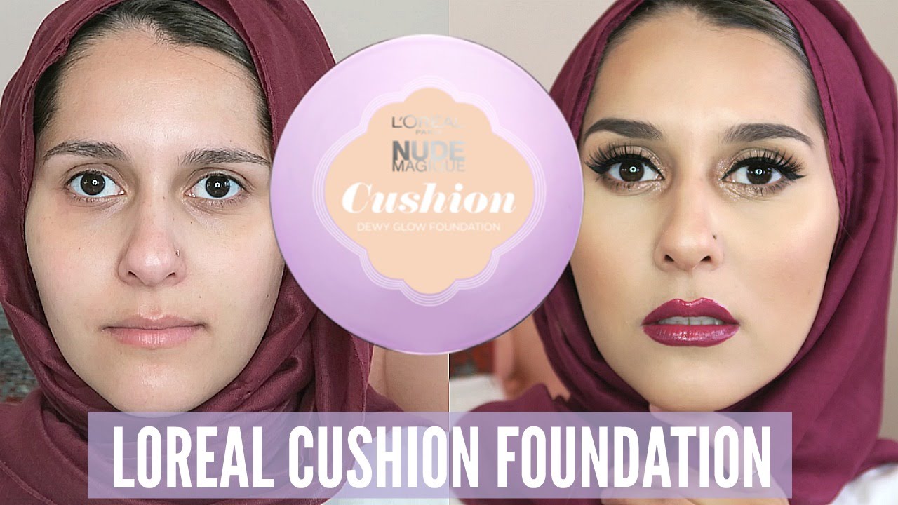 CUSHION FOUNDATION | FIRST IMPRESSIONS ON THE LOREAL NUDE MAGIQUE!