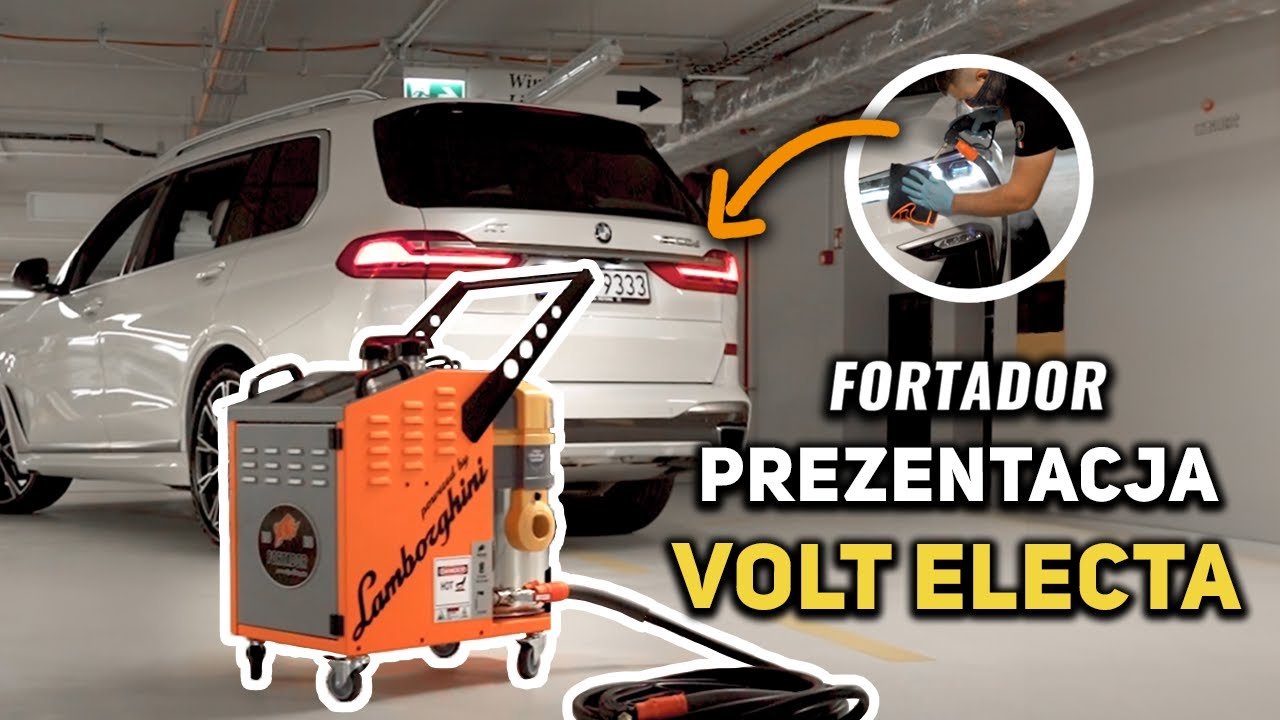 Prezentacja myjni parowej Fortador Volt Electra 🤩