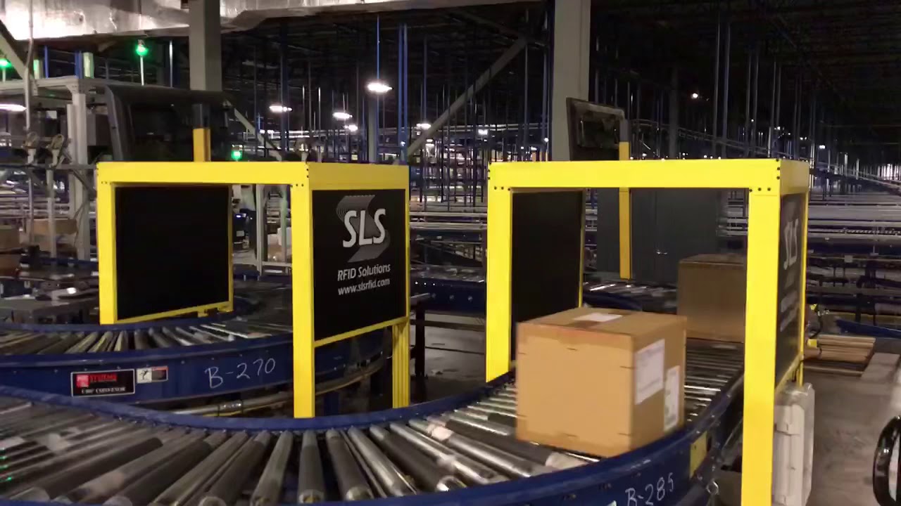 SLS T-Series RFID Tunnel in Action