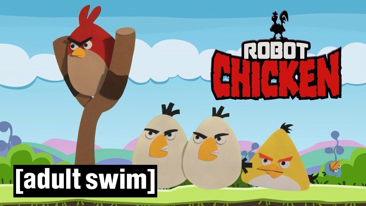 3 Mobile Games | Robot Chicken | Adult Swim