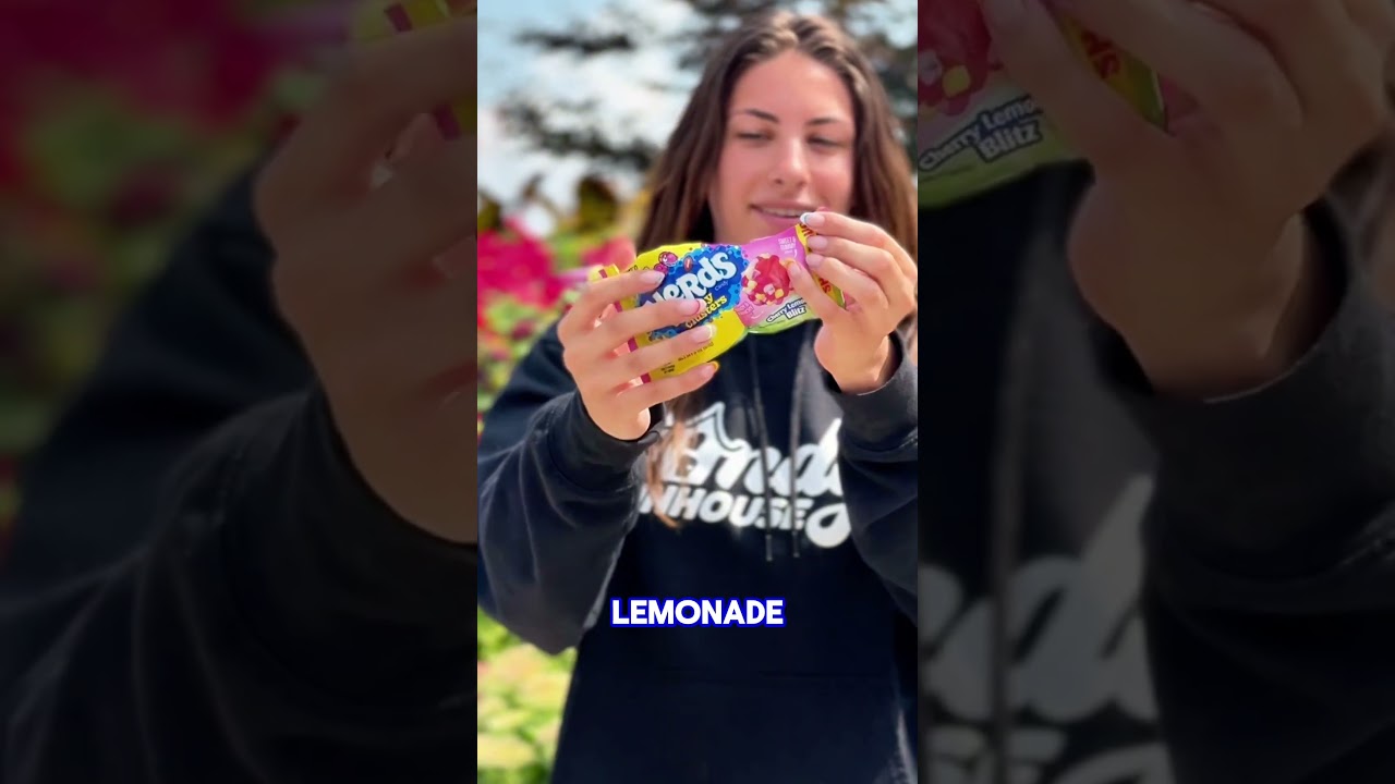 Cherry Lemonade Blitz Nerds Gummy Clusters