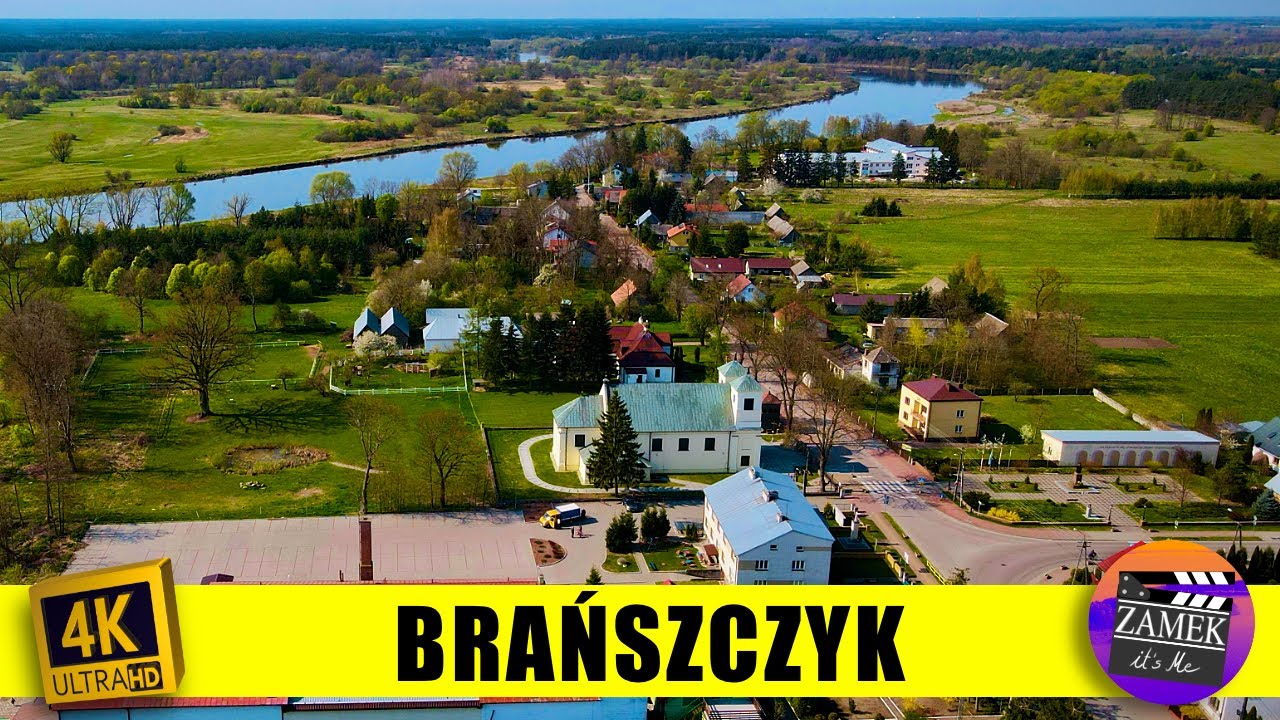 🇵🇱 BRAŃSZCZYK z drona | Rzeka Bug &bull; Ziemia Nurska &bull; Poranek