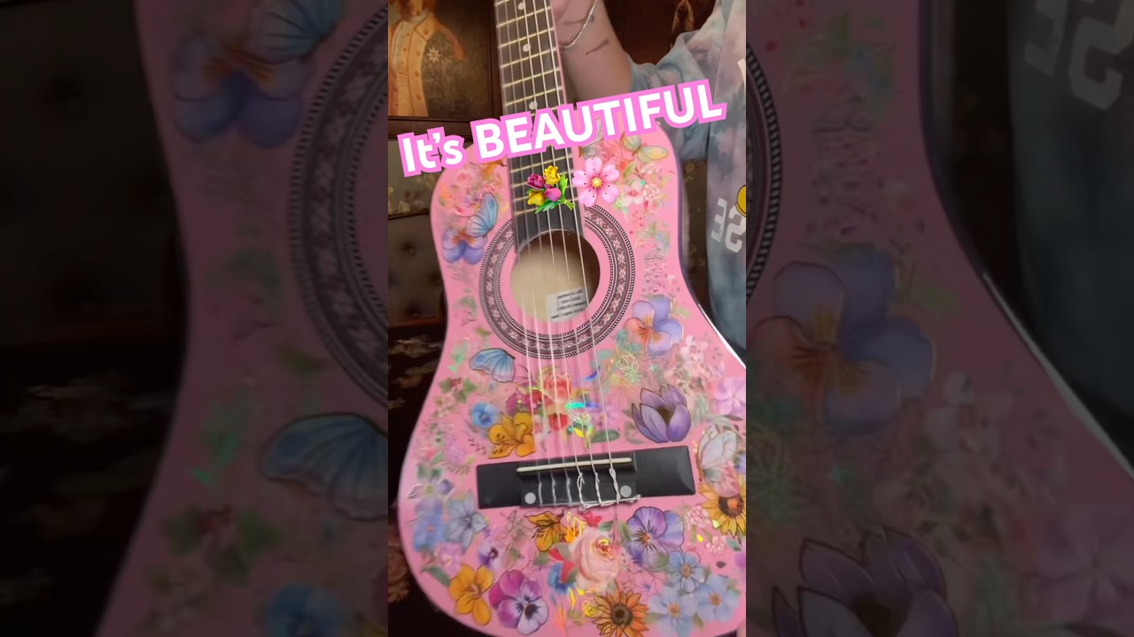 🌸 BEST & EASY DIY HACK (Pink Guitar Upgrade) ￼