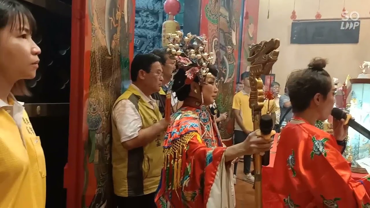 @鹿港威靈廟大將爺聖誕，八仙前往獻香祝壽@鹿港手機班影片練習