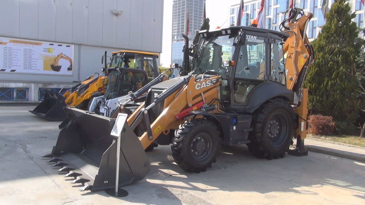 Case 580SV TC Backhoe Loader (2022) Exterior and Interior