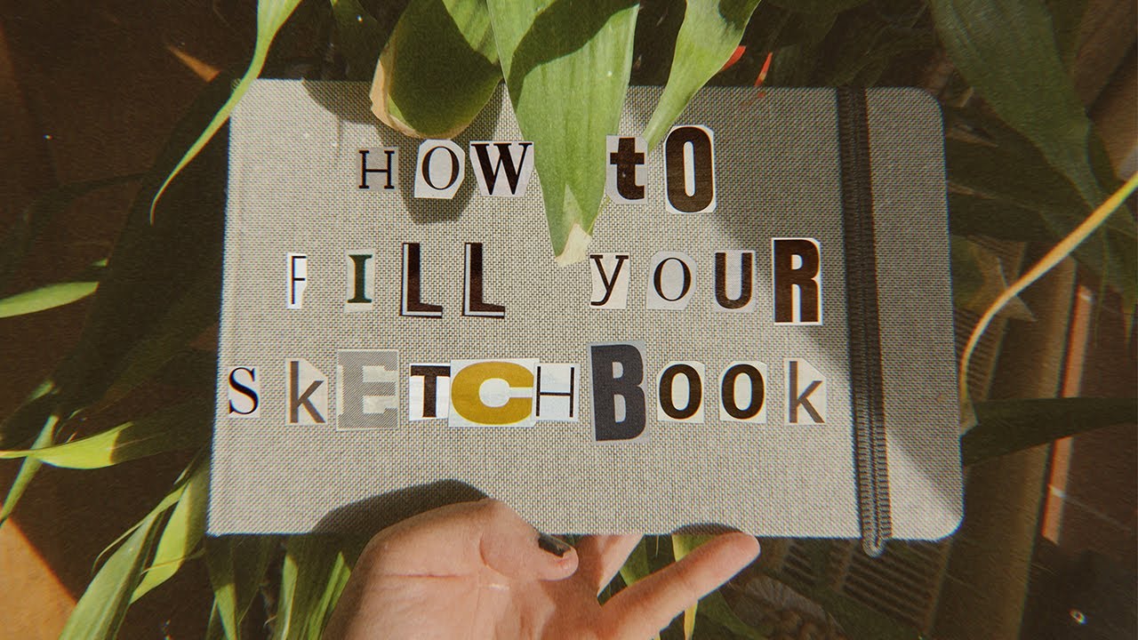 15 Ways to FILL YOUR SKETCHBOOK ! 🌿+ lil sketchbook tour