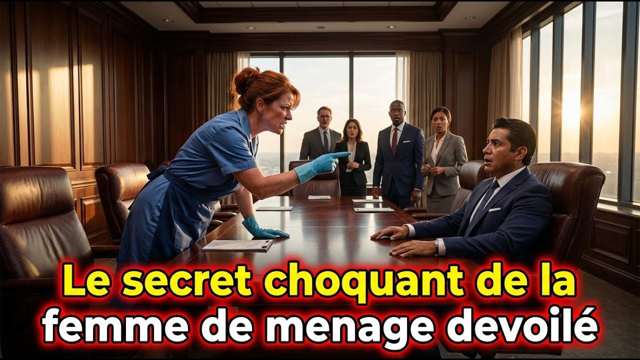 UN MILLIONNAIRE ÉCRASANT RÉVÉLÉ : LA FEMME DE MÉNAGE DÉCOUVRE UN SECRET INCROYABLE DANS SA VIE !