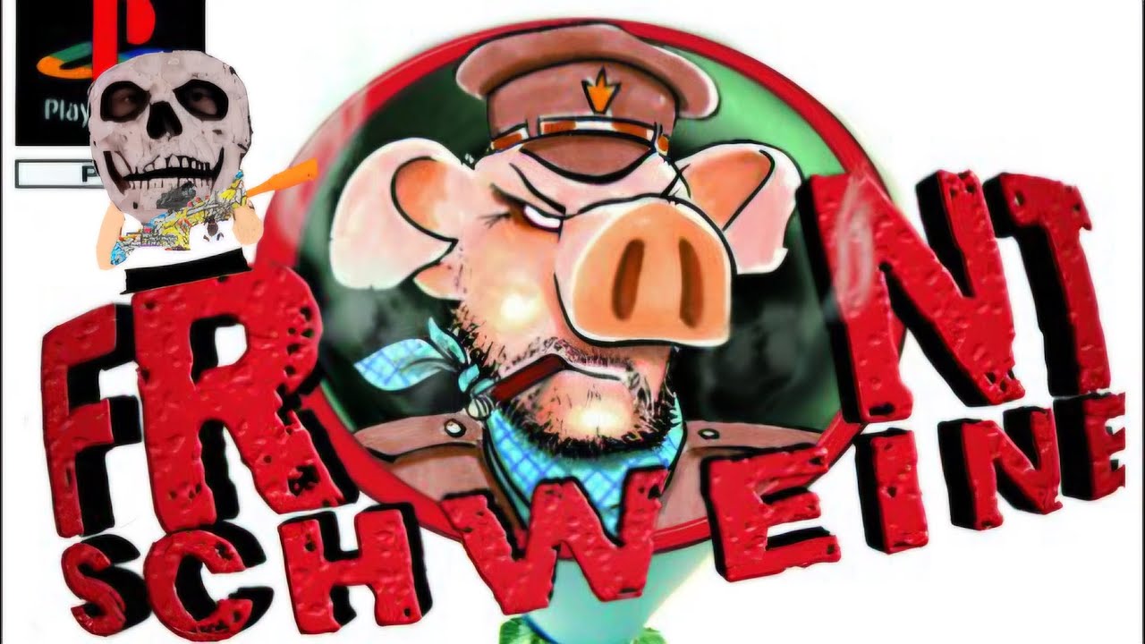 Frontschweine🐷 Retro Room Playstation 1 Lets Play deutsch