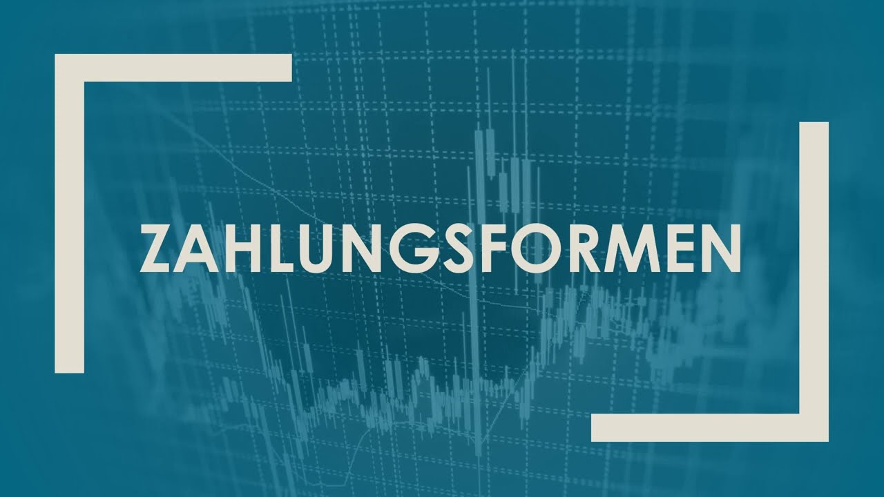 Zahlungsformen einfach und kurz erkl&auml;rt.