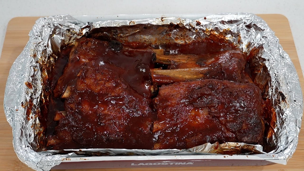 Perfect Oven Baked Side Ribs  | Sweet and Tender (St. Louis-style) ♡