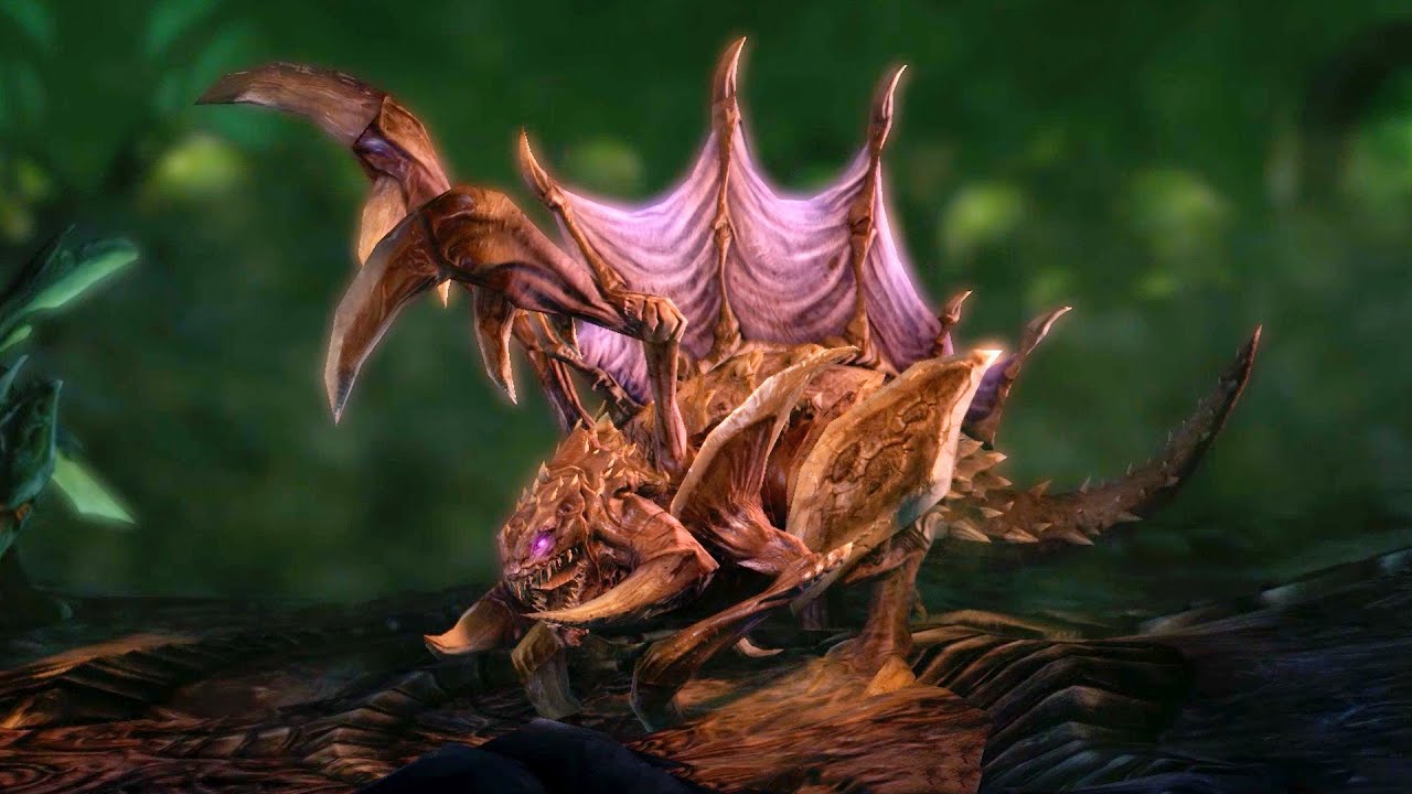 Zergling Evolution: Raptor and Swarmling (Starcraft 2: Heart of the Swarm)