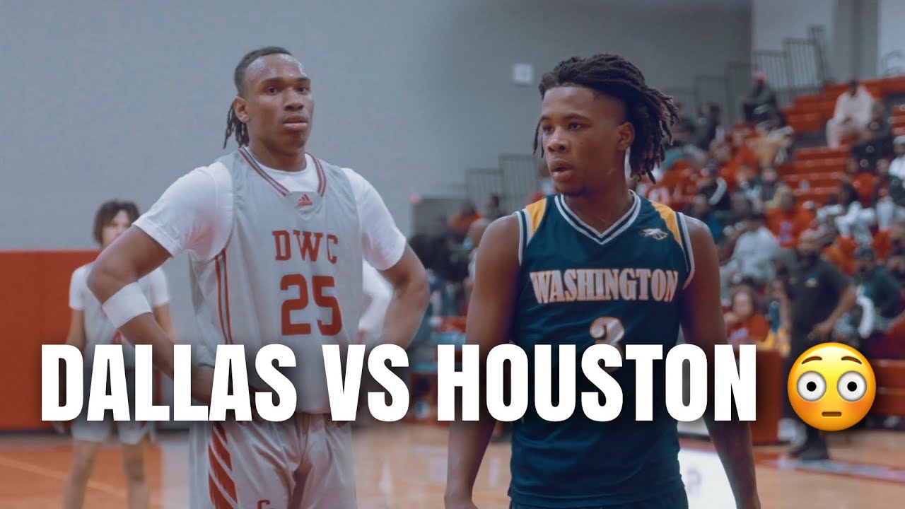 DALLAS vs HOUSTON!!!😨THIS GAME WAS HEATED!! 🔥Dallas Carter VS Booker T Washington MUST SEE!!!!👀