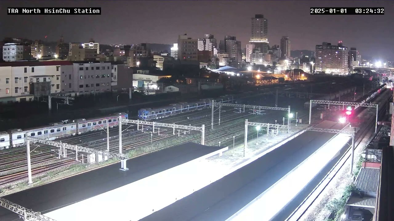「夜間900！」2025-01-01 台鐵1421次 EMU900區間車 元旦加班車 北新竹車站 出站
