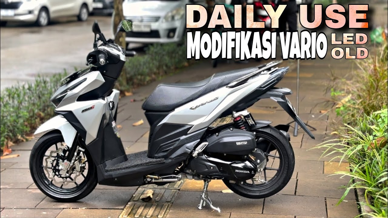 REVIEW MODIFIKASI VARIO LED OLD || PROPER DAILY USE