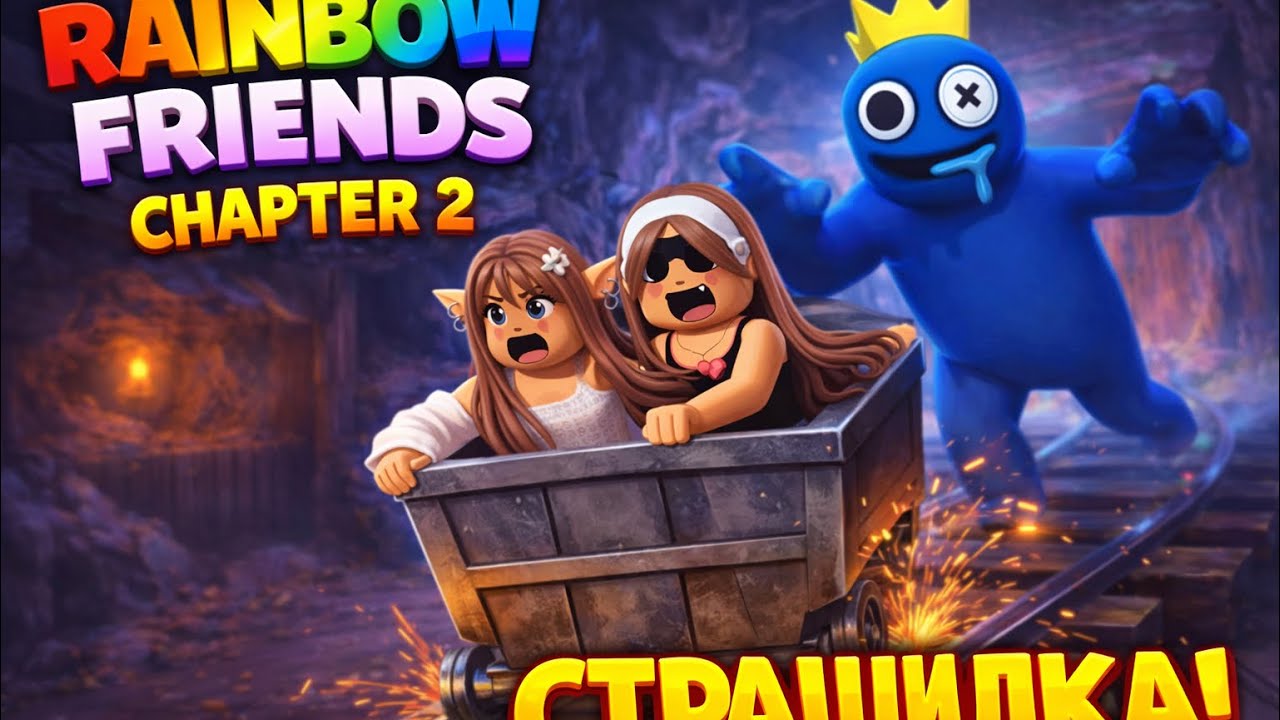 играем с Gelechka_Rbx в радужные друзья 2 !