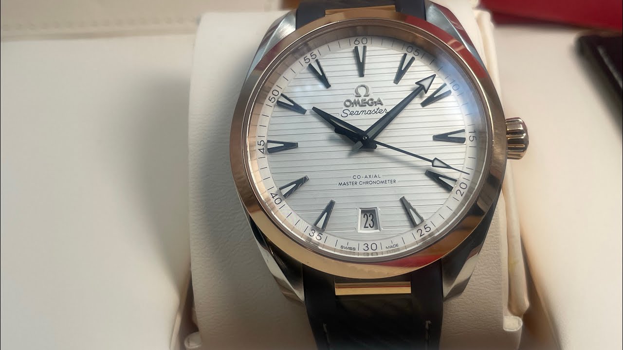 Omega Seamaster Aqua Terra Sedna Gold & Steel