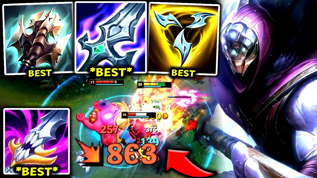 JAX TOP IS 100% BROKEN AT LEVEL 1... (THIS IS UNFAIR🤣) - 2026 Jax TOP Gameplay Guide