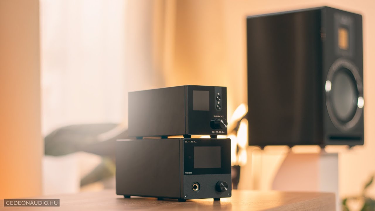 Olcsó Erősítő, Drága Hangfal! Működhet? SMSL SA300 erősítő, Sanskrit, M500 DAC, Audiovector QR1