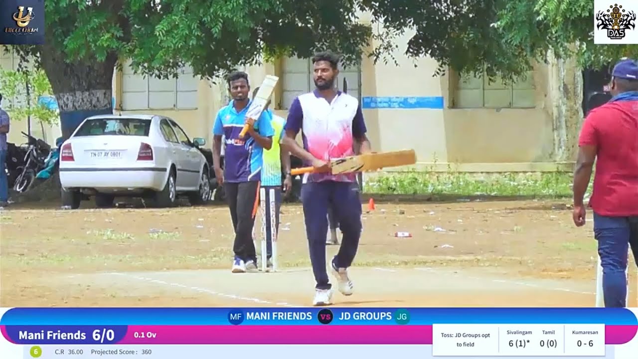 Cricket | Maravamangalam 1 Lakh Tournament | Peravurani Vs JD Groups | Round 2 | #t20worldcup2022
