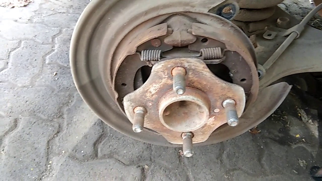 TOYOTA  COROLLA   PARKING  BRAKE  INSTALLTION