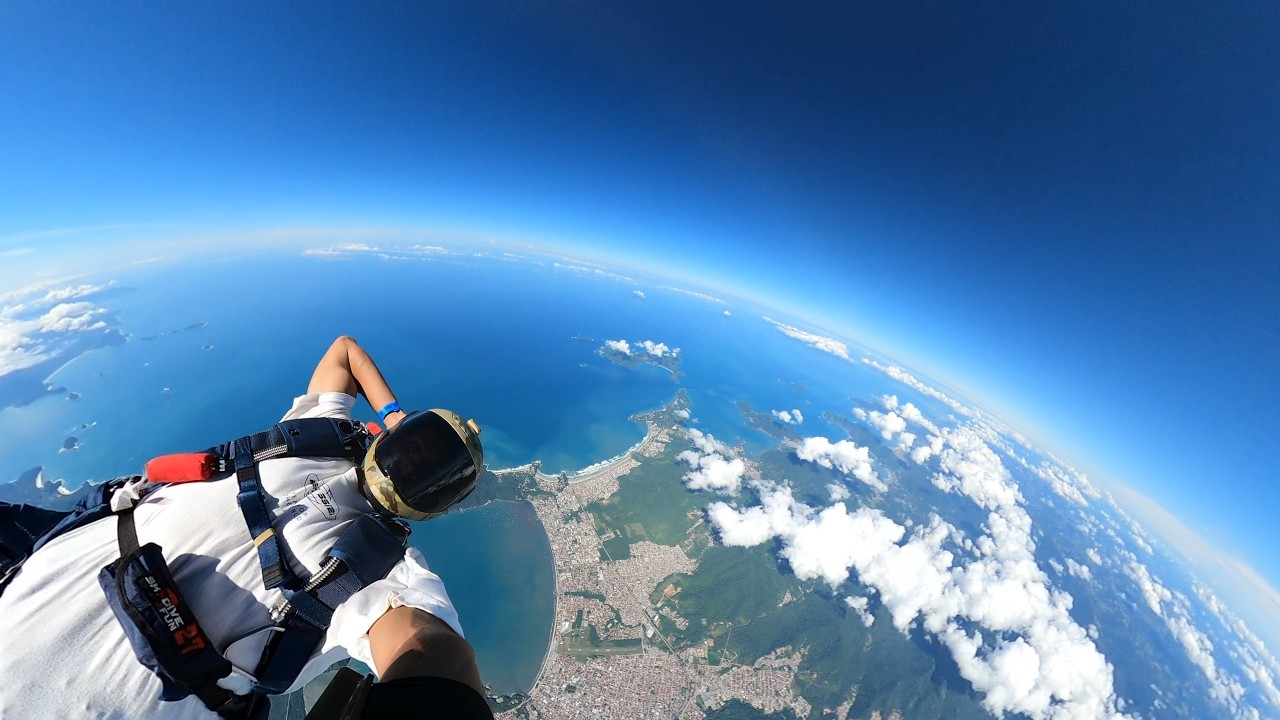 Salto Ubatuba 16 mil pés #skydive