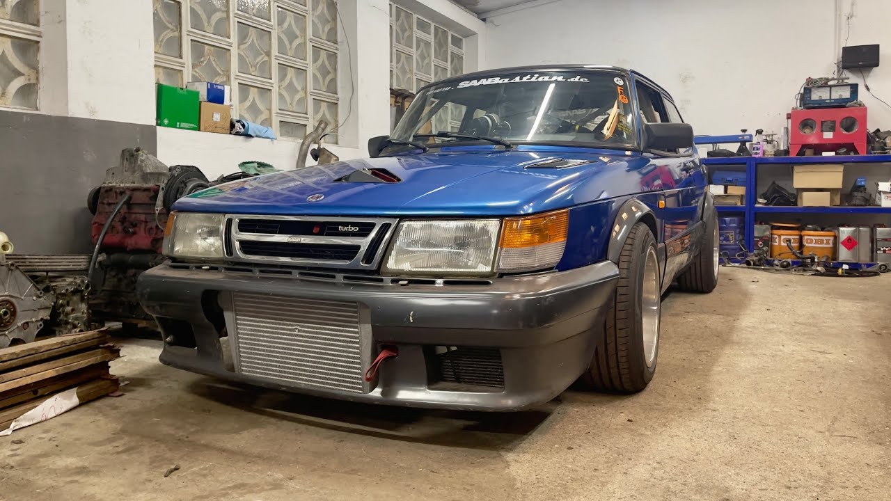 Saab Rennwagen für die ¼ Meile - Zu Besuch bei SAABastian (Teil 2)