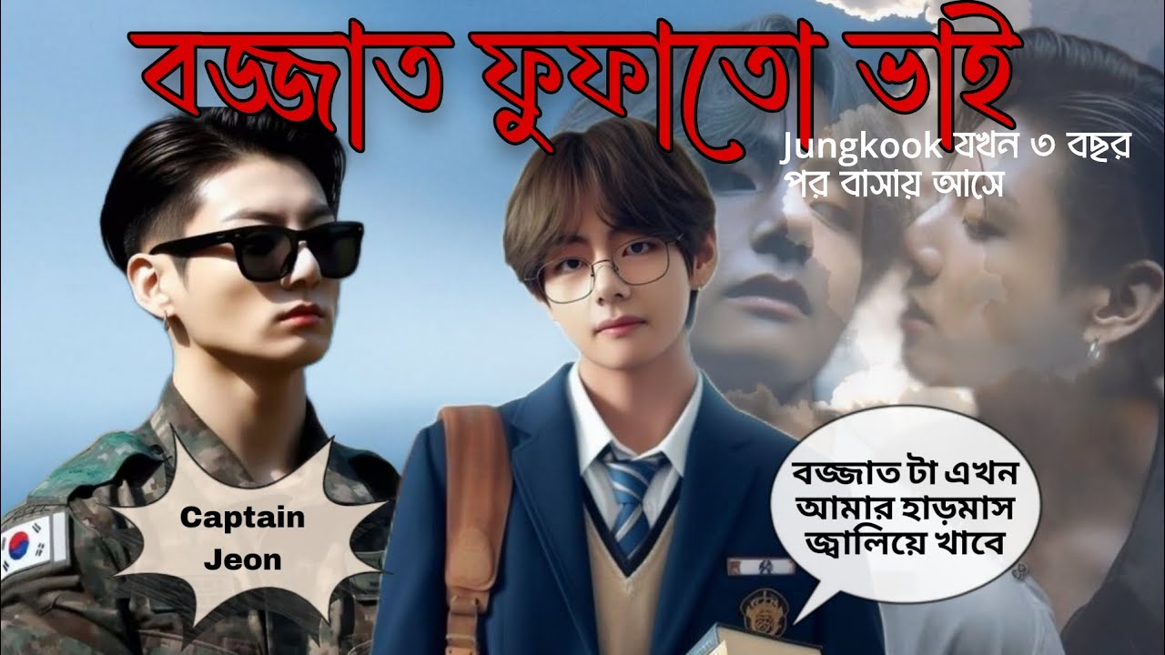 বজ্জাত ফুফাতো ভাই 💛 Oneshot 💛 Taekook love story @parkchimchim160 #taekooklovestorybangla