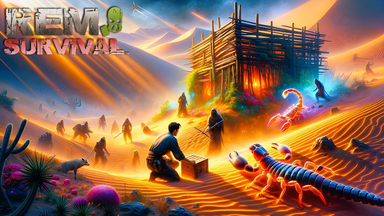 Survive The Harsh Open World In Rem Survival - EP1