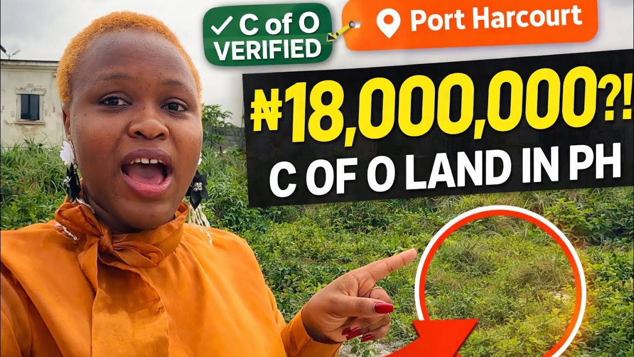 N18 Million Buy and Build C of O Land In Port Harcourt 