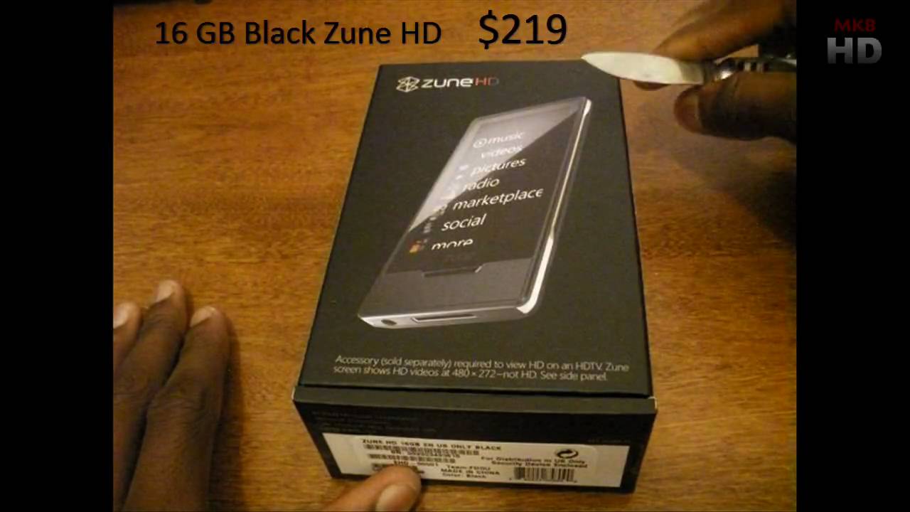 Unboxed: Zune HD [Black 16GB]