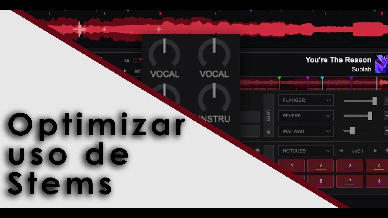 Optimizar el uso de Stems en  Virtual dj 2021. Update B5980