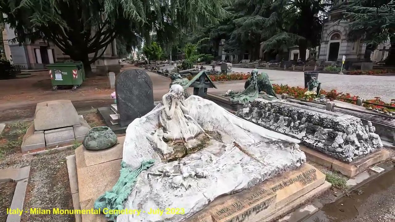 Italy - Milan Monumental Cemetery - July 2023