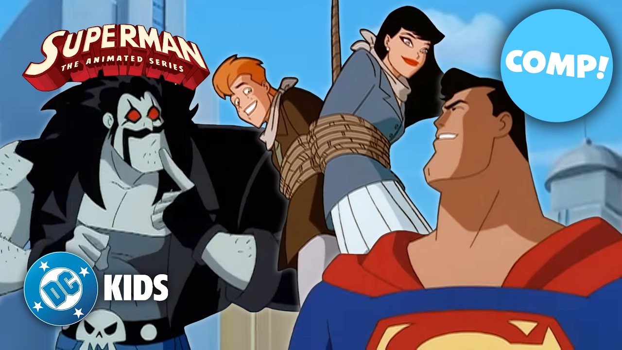 CLASSIC Superman! 💪💥 | #Superman: The Animated Series | @dckids