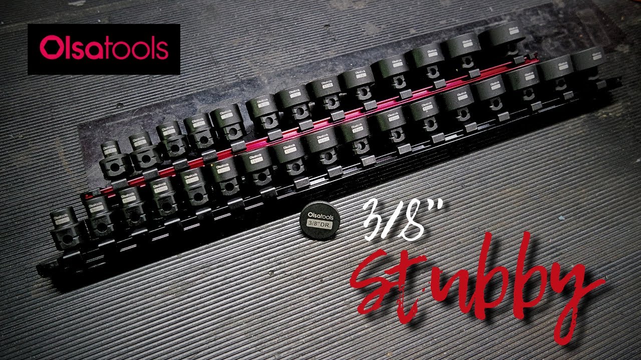 Наборы ударных головок Olsa Tools Stubby 3/8