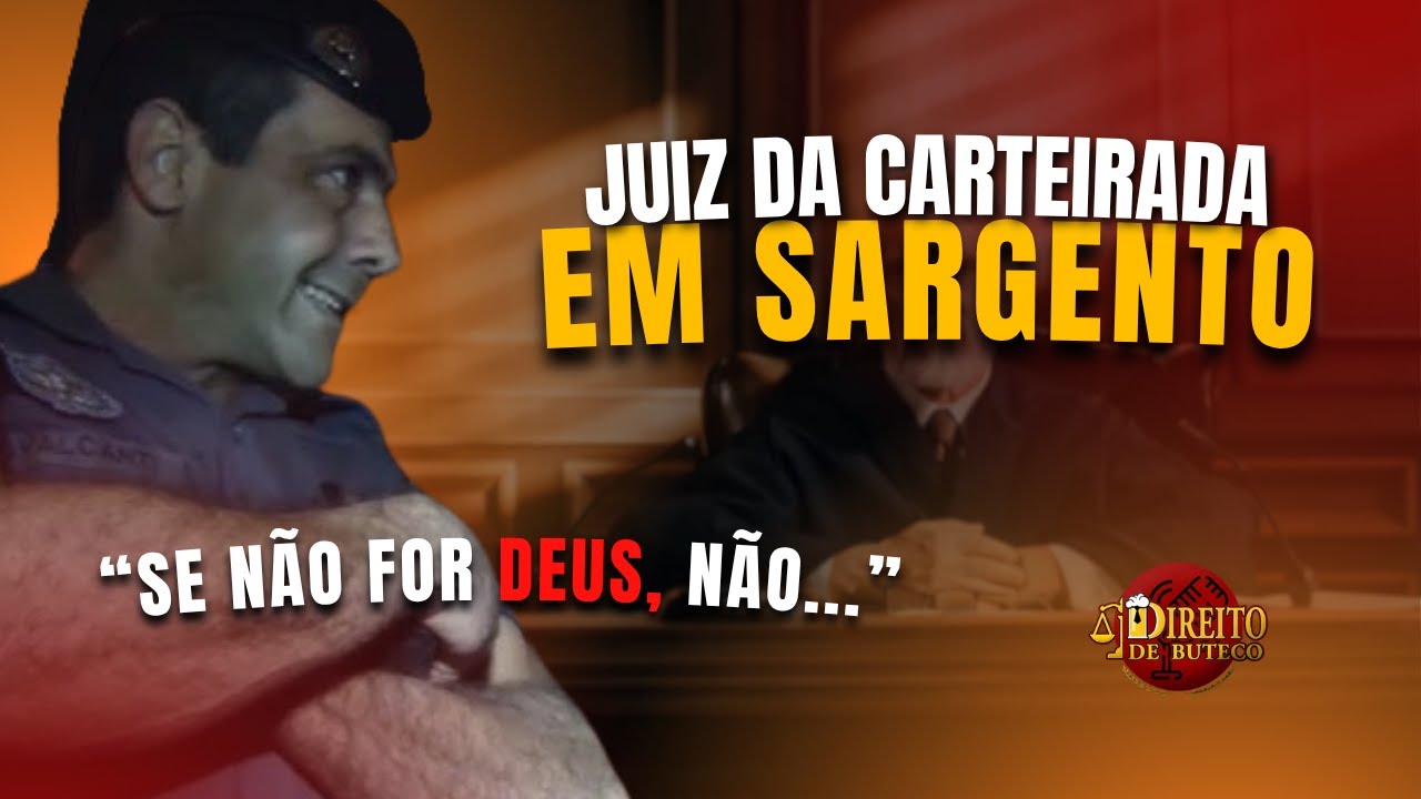 JUIZ TENTA INTIMIDAR SARGENTO CAVALCANTI: 