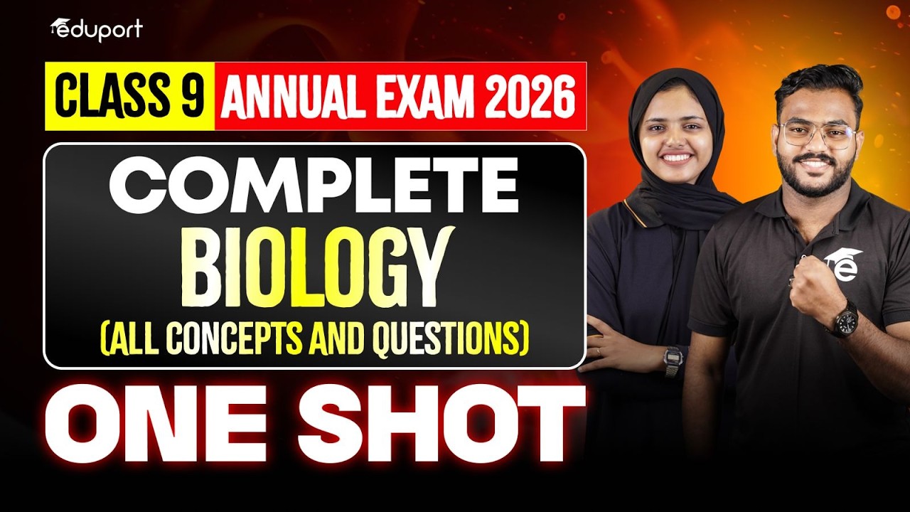 Class 9 Biology Complete Chapters in Oneshot | Full Chapter Revision | All Concepts and Questions